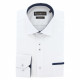 Plain fitted shirt with pocket edging TASCOPO AE8EB3