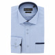 Plain fitted shirt with pocket edging TASCOPO AE8EB4