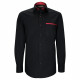 Plain fitted shirt with pocket edging TASSORO AE9EB1