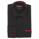 Plain fitted shirt with pocket edging TASSORO AE9EB1