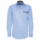 Plain fitted shirt with pocket edging TASCOMAR AE9EB1