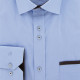 Plain fitted shirt with pocket edging TASCOMAR AE9EB1