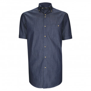 Straight cut denim shirt DENIMETA AE1EBMC1