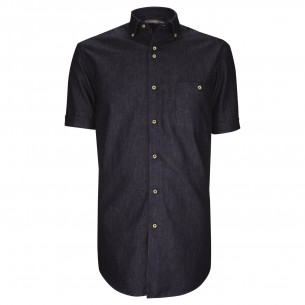 Straight cut denim shirt DENIMETA AE1EBMC2