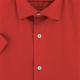 Plain, fitted short-sleeved shirt AE1AMMC1