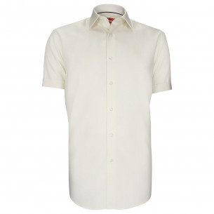 Fitted shirt in twill weave fabric AE2AMMC1