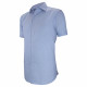 Fitted shirt in twill weave fabric AE2AMMC2