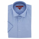 Fitted shirt in twill weave fabric AE2AMMC2