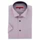 Straight cut shirt in plain fabric AE3AMMC1