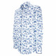 Straight cut shirt in floral print fabric AE2AM1