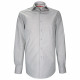 Straight cut shirt with embroidered micro-patterns AE6AM1