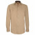 Fitted shirt in plain fabric AE9AM3