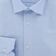 Fitted shirt in plain oxford fabric AE11AM1