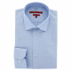 Fitted shirt in plain oxford fabric AE11AM1