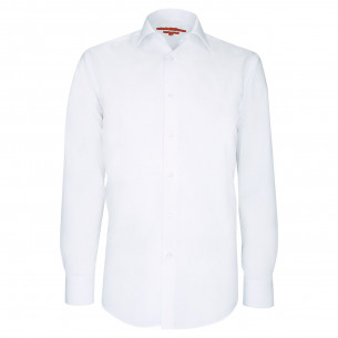 Fitted shirt in plain cotton AE12AM1