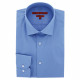 Fitted shirt in plain cotton AE12AM2