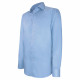 Fitted shirt in plain cotton twill AE13AM1