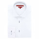 Plain fitted shirt, 100% cotton AE14AM2
