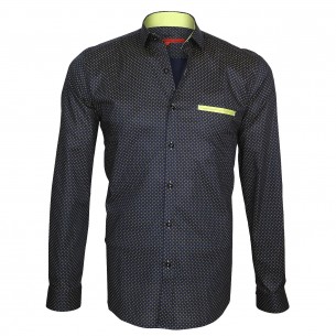 Chemise imprimée JEFFREY Andrew Mc Allister E16AM4