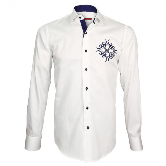 Chemise brodée HERALDIC Andrew Mc Allister E6AM1