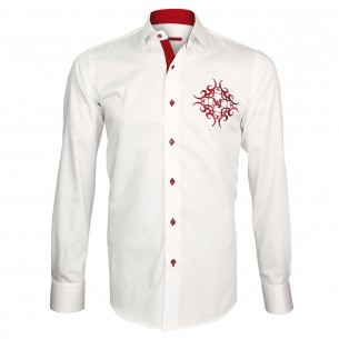 Chemise brodée HERALDIC Andrew Mc Allister E6AM2