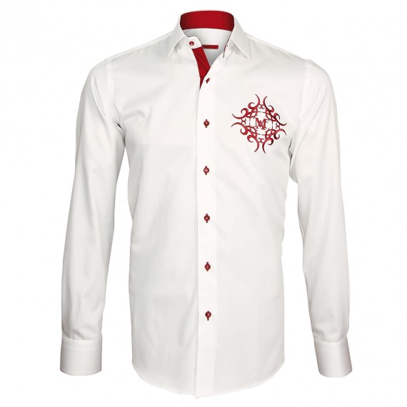 Chemise brodée HERALDIC Andrew Mc Allister E6AM2