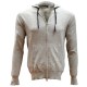 PULL HOMME CAPUCHE ZIP Andrew Mc Allister G729B
