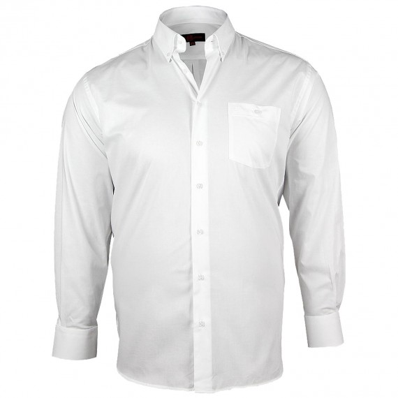 CHEMISE GRANDE TAILLE OXFORD Doublissimo GT-K5DB2