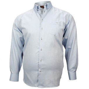 CHEMISE GRANDE TAILLE OXFORD Doublissimo GT-M1DB4