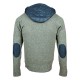 Gilet Capuche HOODS Emporio balzani H50021-GRIS