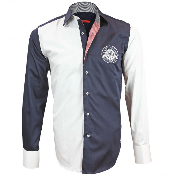 Chemise Bicolore COMPAS Andrew Mc Allister M3AM1