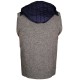 Gilet sans manches HOODY Emporio balzani N50024ZCAP-GREY