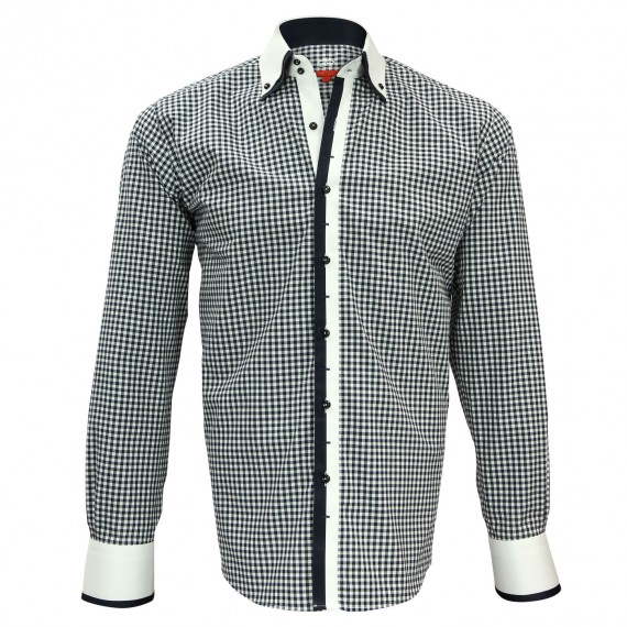 Chemise double col VENICE Andrew Mc Allister N6AM1