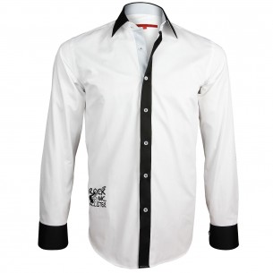 Chemise brodée JIMMY Andrew Mc Allister Y5AM1