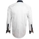 Chemise brodée BLUE WORLD Andrew Mc Allister Y7AM1