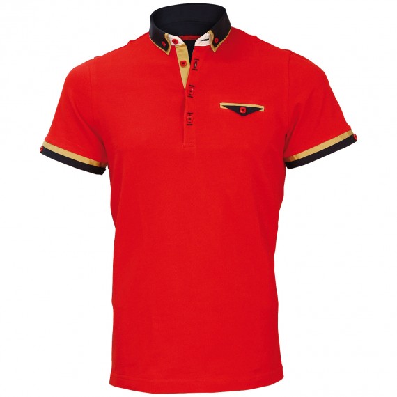 Polo double col EDWIN Andrew Mc Allister E-DBCOL1