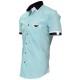 Shirt double collar