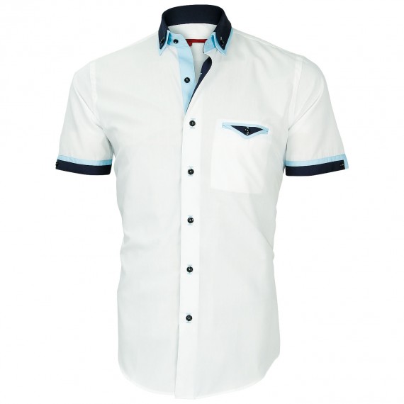 Shirt double collar