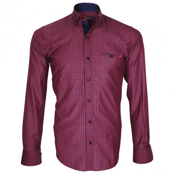 pink lumberjack shirt