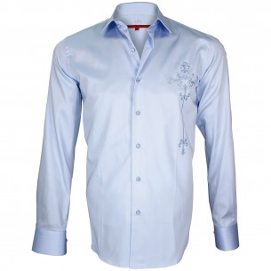 Chemise brodée LEEDS Andrew Mc Allister Q14AM1