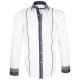 Chemise bi-matiere IKSBY Andrew Mc Allister Q17AM1