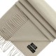 Echarpe100% CACHEMIRE Emporio balzani CASH-TAUPE