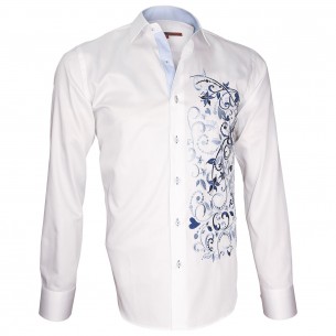 Chemise brodéeFLOWERTY Andrew Mc Allister T5AM1