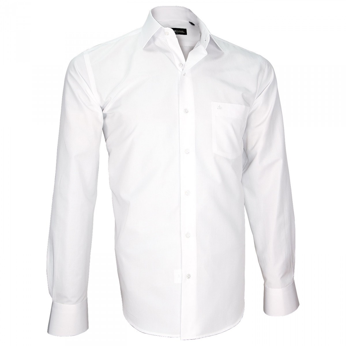 white shirt in seersucker fabric