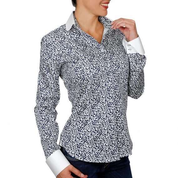 White collar shirt