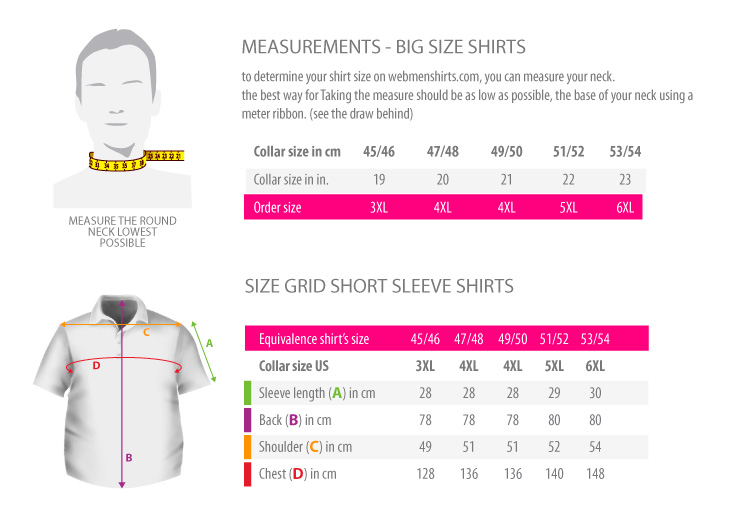 measurements - POLO LARGE SIZE